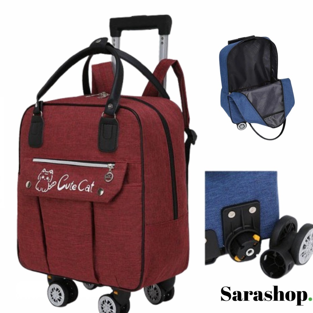 Sac à dos à roulettes Strolley Kitten