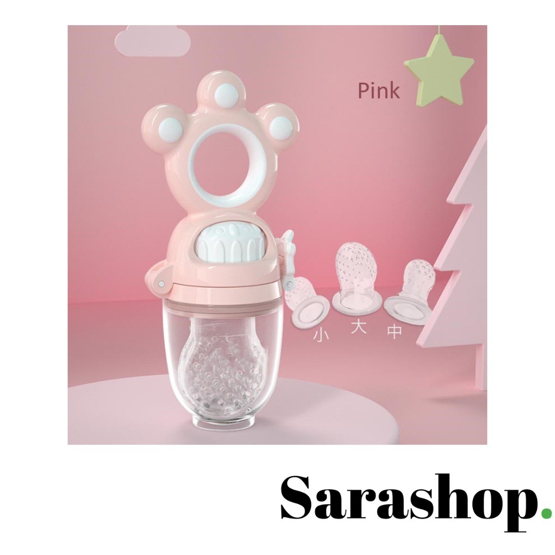 Tétine à poussoir pour aliments