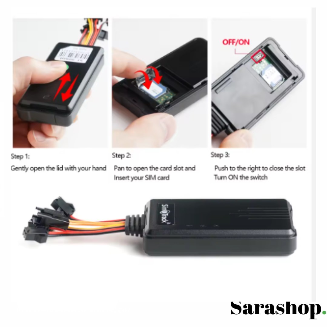 GPS  tracker pour moto, voitures et camions avec coupe-moteur