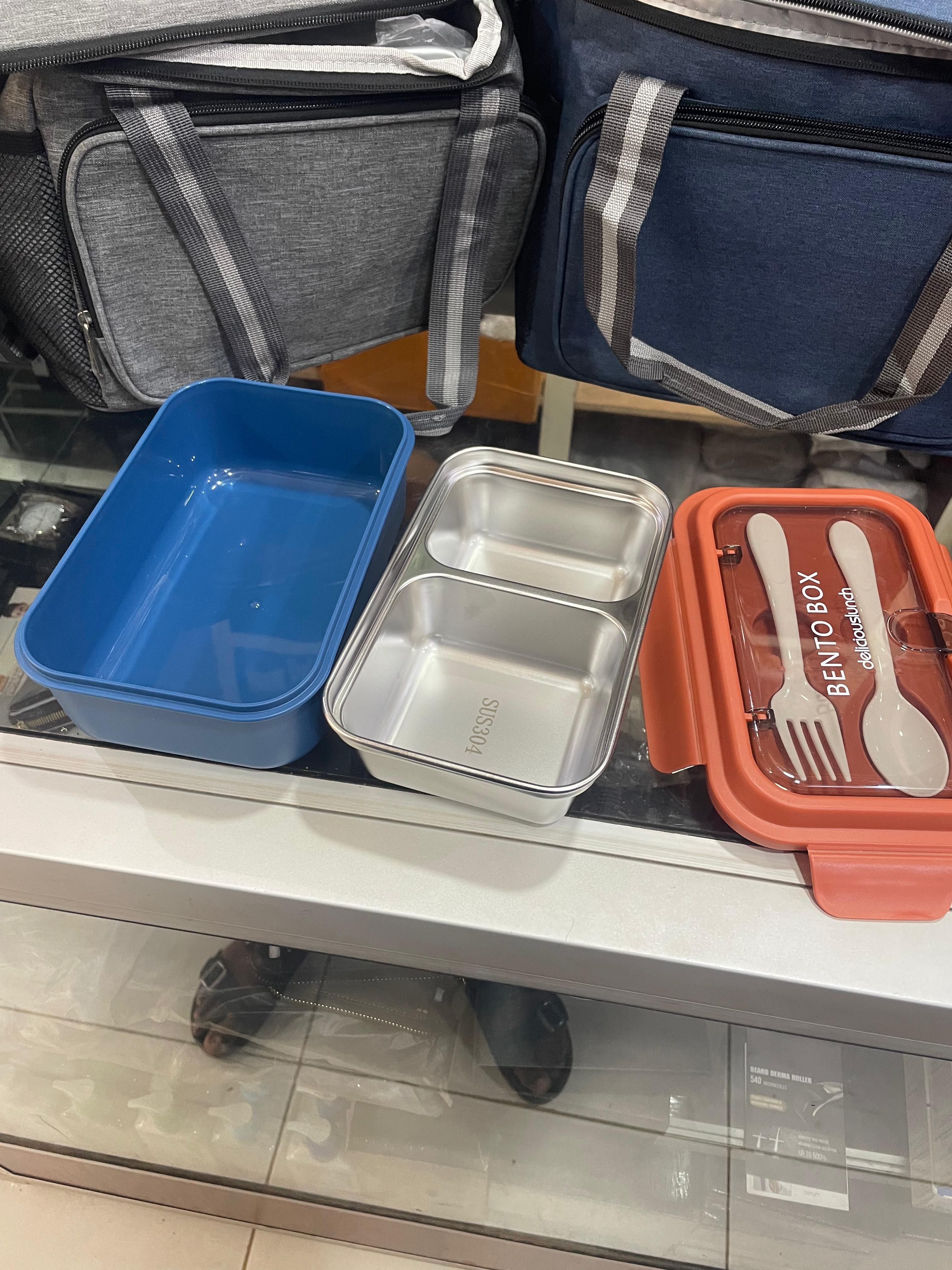 Lunch Box Compartimentée Inox – 800 ml