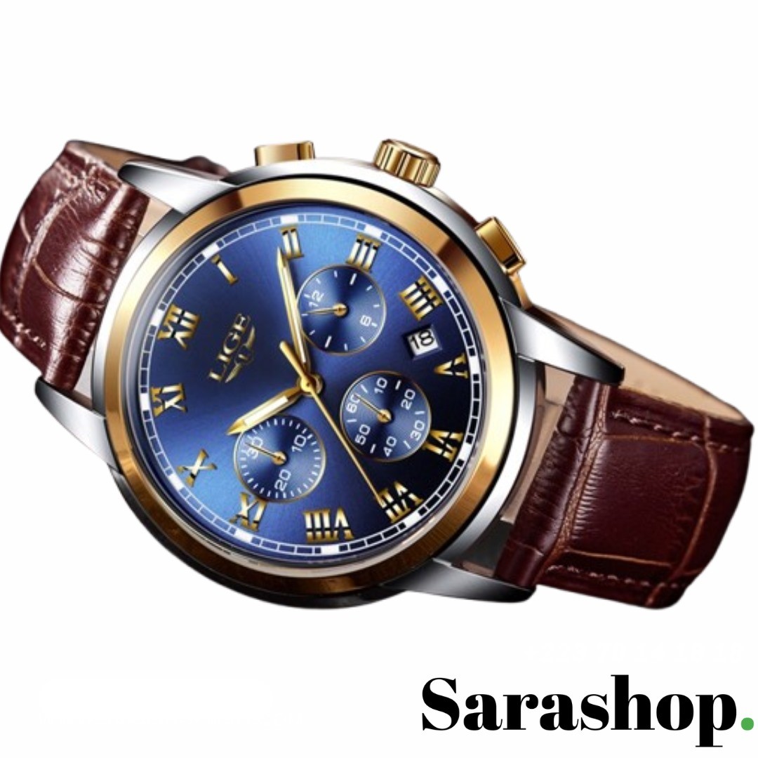 Montre | Lige blue gold