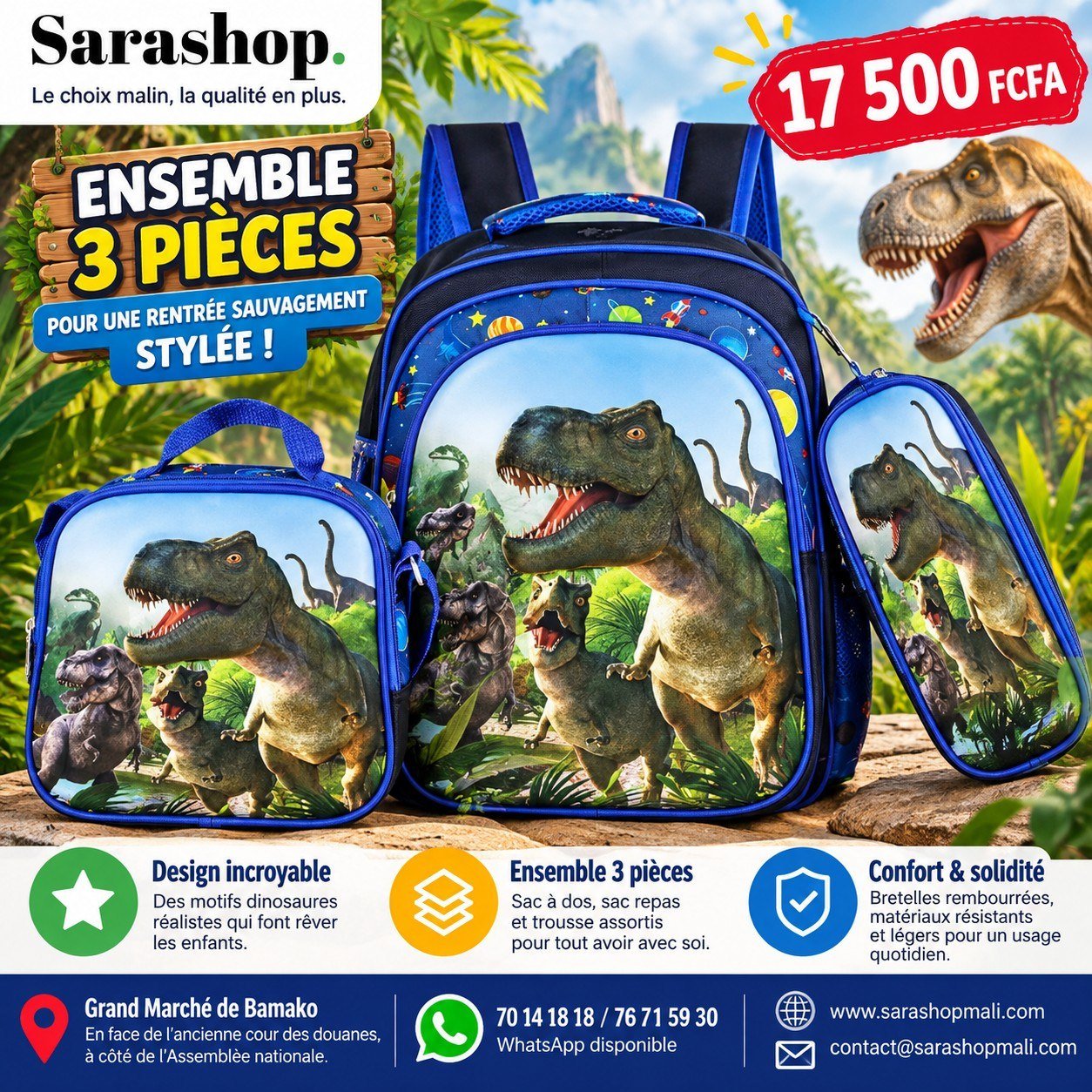 sac à dos Petit Explorateur