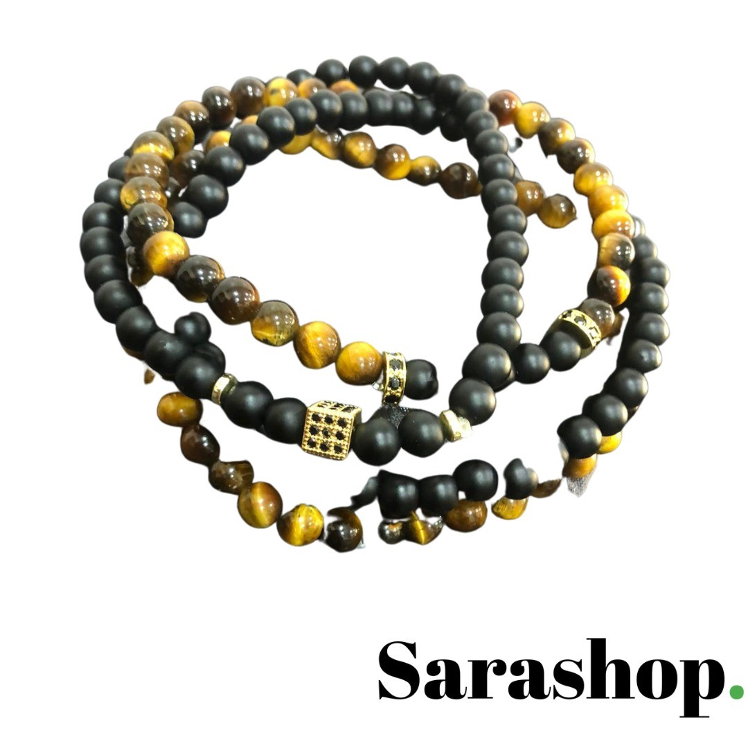 Bracelet en perles Sunshine