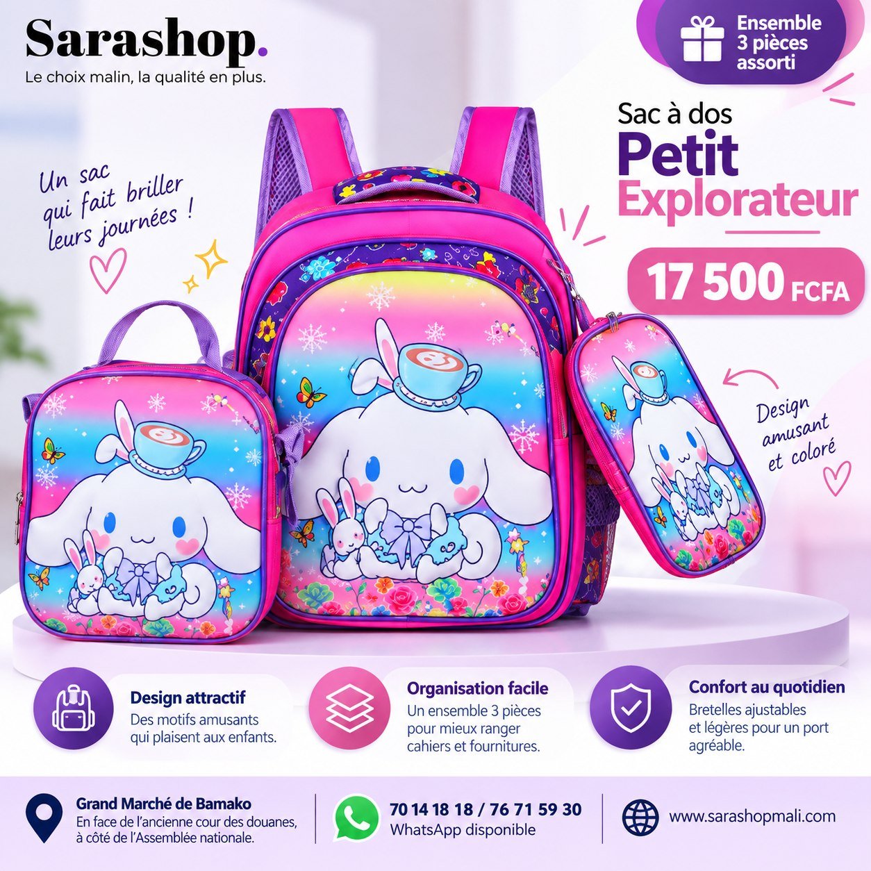 sac à dos Petit Explorateur