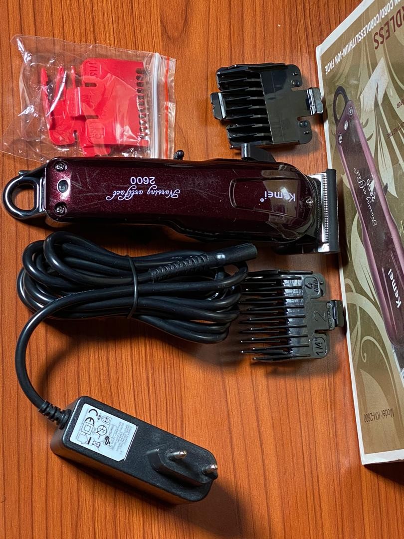 Tondeuse électrique rechargeable | kemei