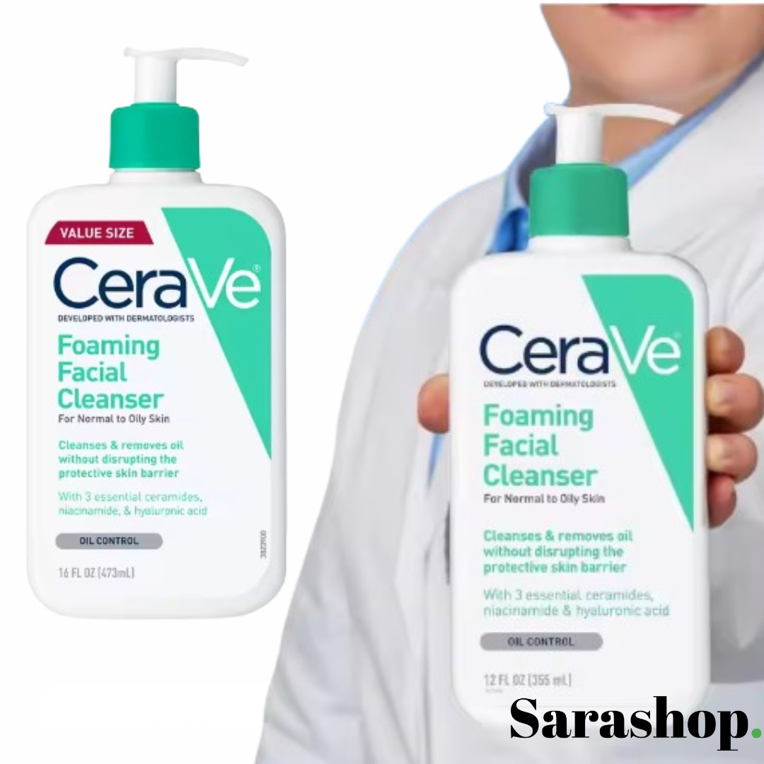 CeraVe Nettoyant Moussant Visage