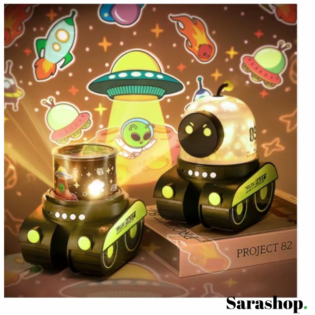 RoboStar Night Light – robot projecteur ciel étoilé