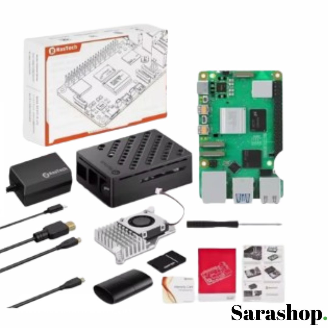Kit de Développement Raspberry Pi 5 8 Go – kit complet pour projets informatiques, IoT et robotique