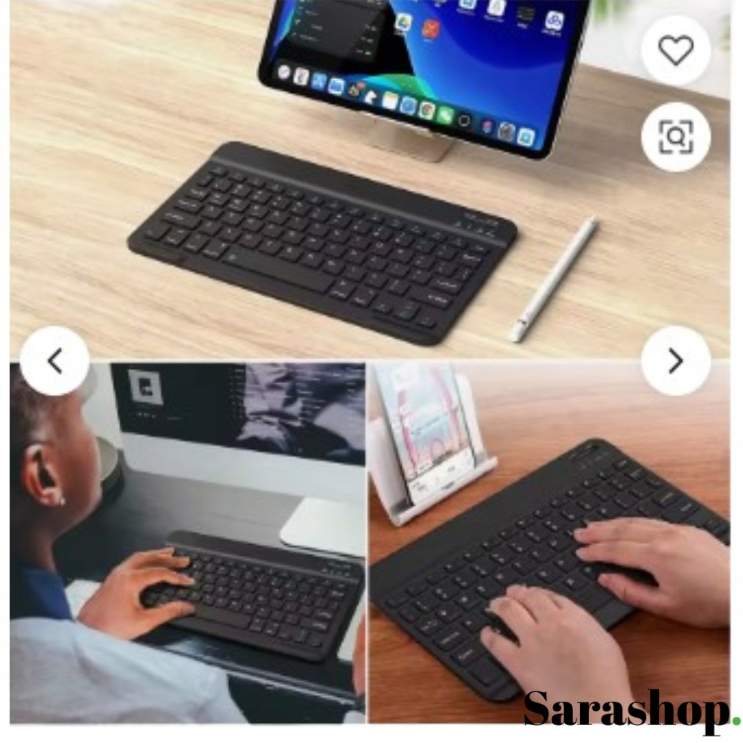 Clavier Bluetooth  avec Souris – le duo pratique pour travailler partout.