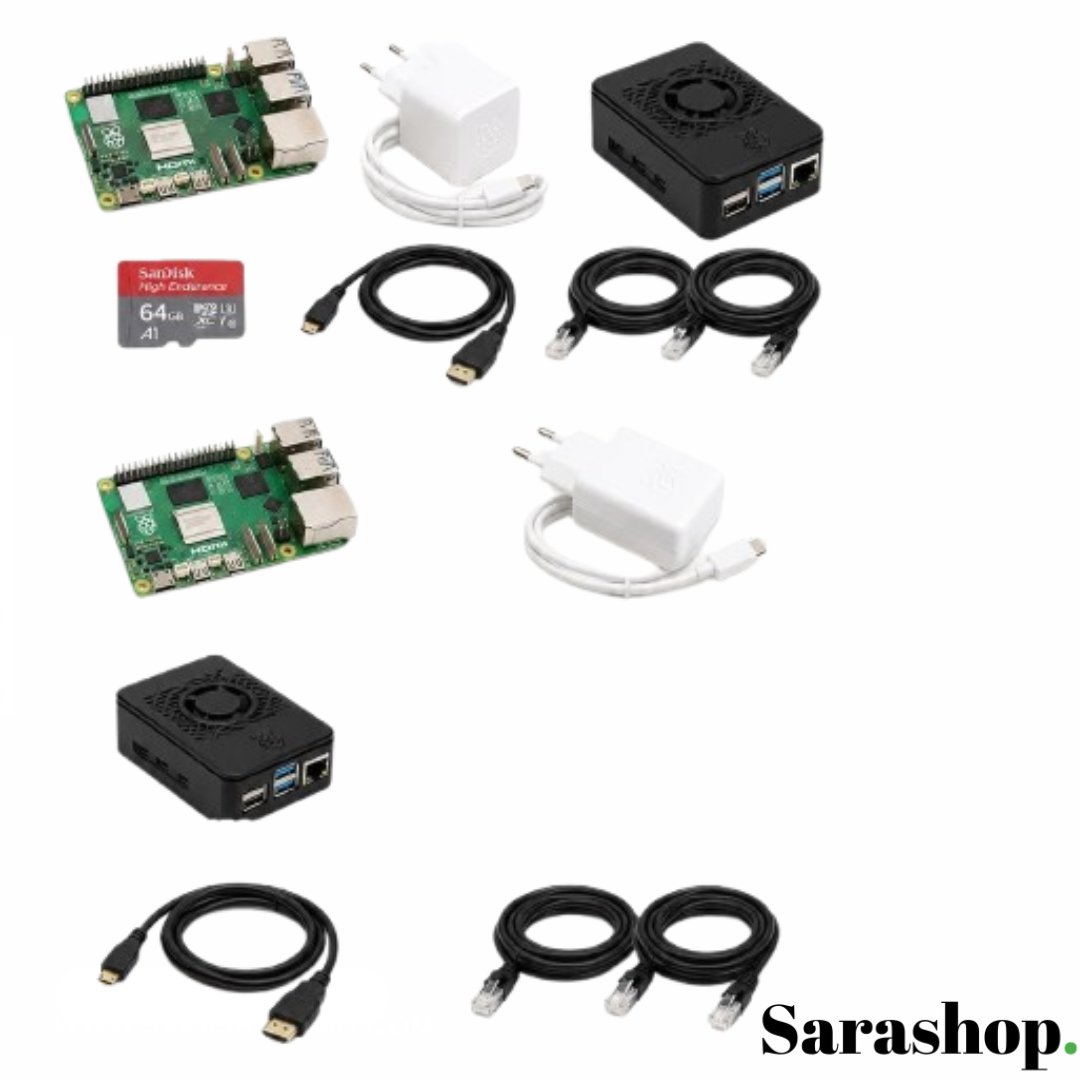 Kit de Développement Raspberry Pi 5 8 Go – kit complet pour projets informatiques, IoT et robotique