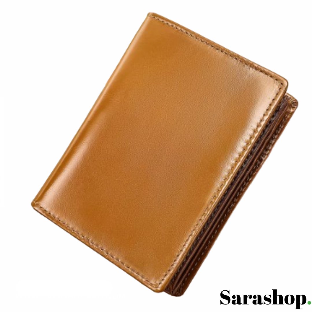 Portefeuille Business Bifold – l’élégance compacte pour garder vos essentiels bien organisés.