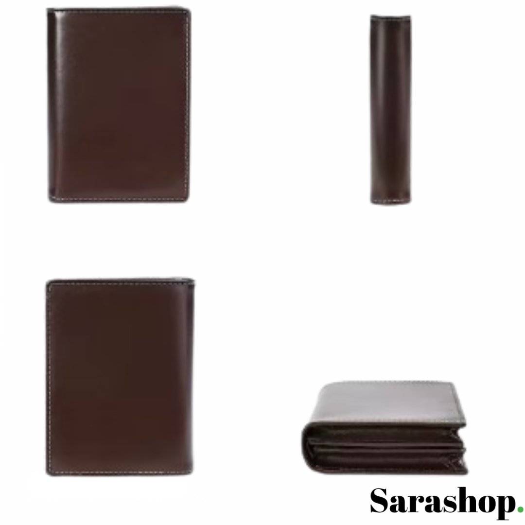 Portefeuille Business Bifold – l’élégance compacte pour garder vos essentiels bien organisés.