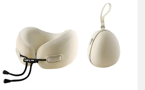 oreiller de voyage à capuche mémoire de forme