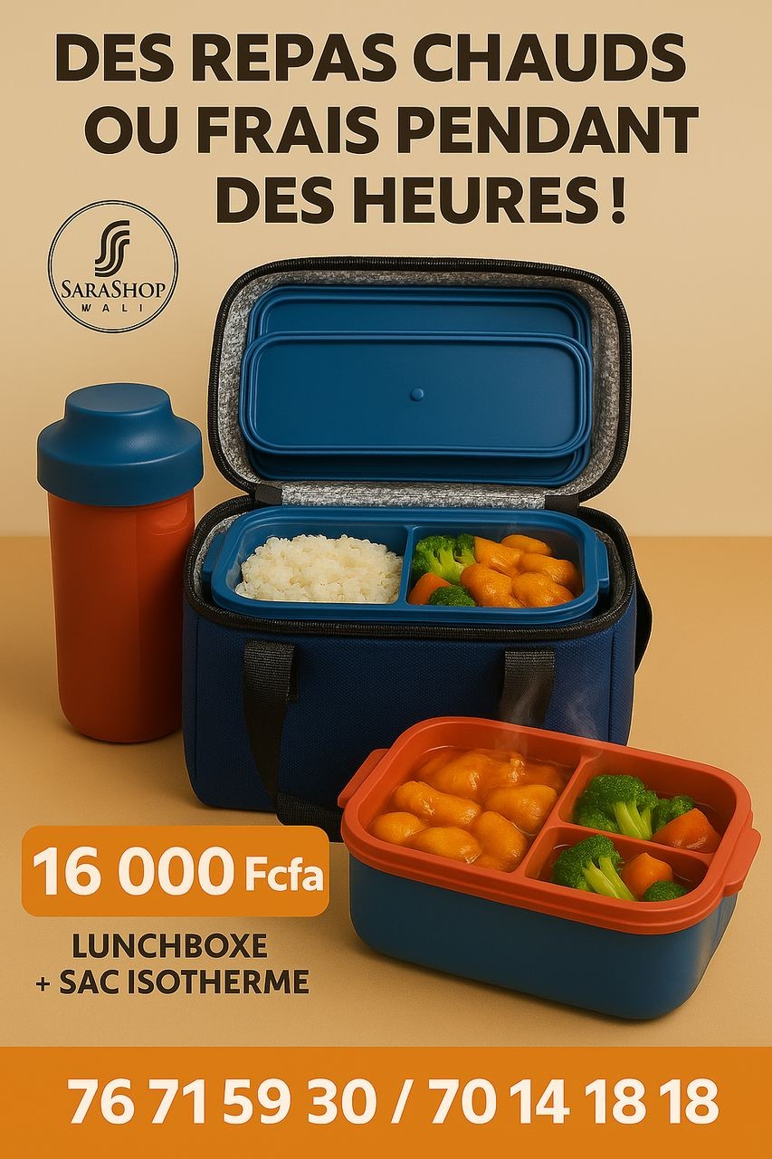 Kit Lunchbox — Repas Chauds & Bien Rangés