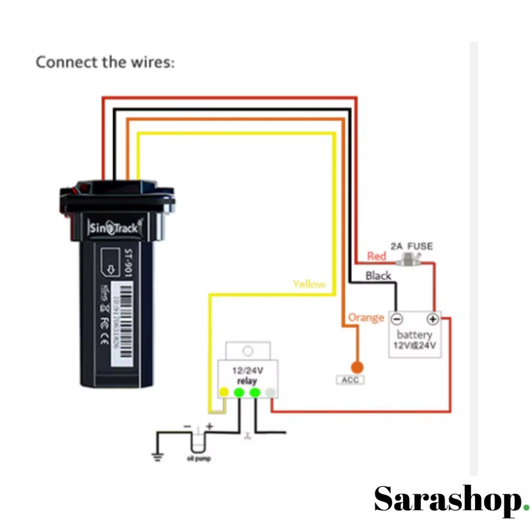 GPS  tracker pour moto, voitures et camions avec coupe-moteur