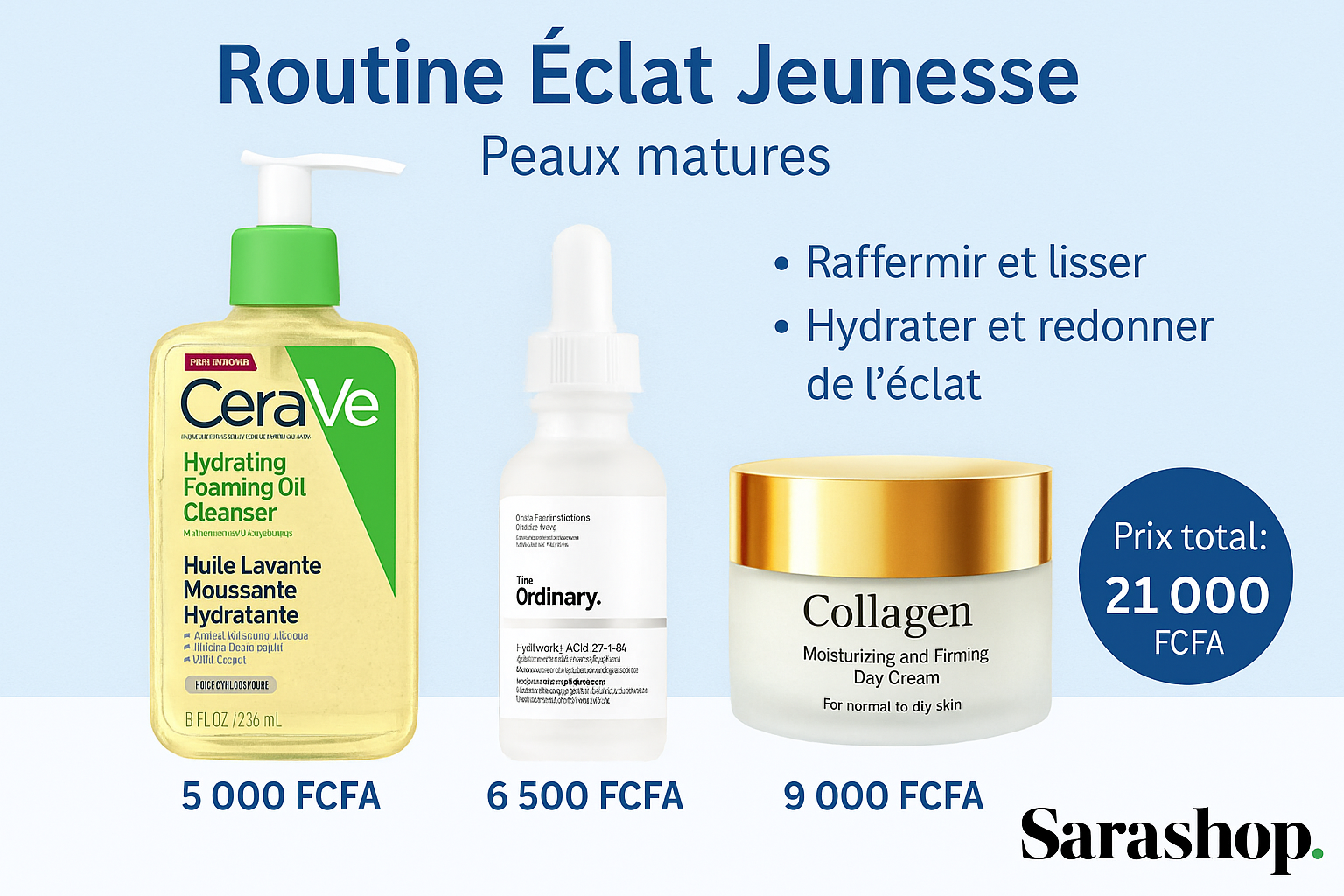 Éclat Jeunesse – Soin Quotidien Peaux Matures