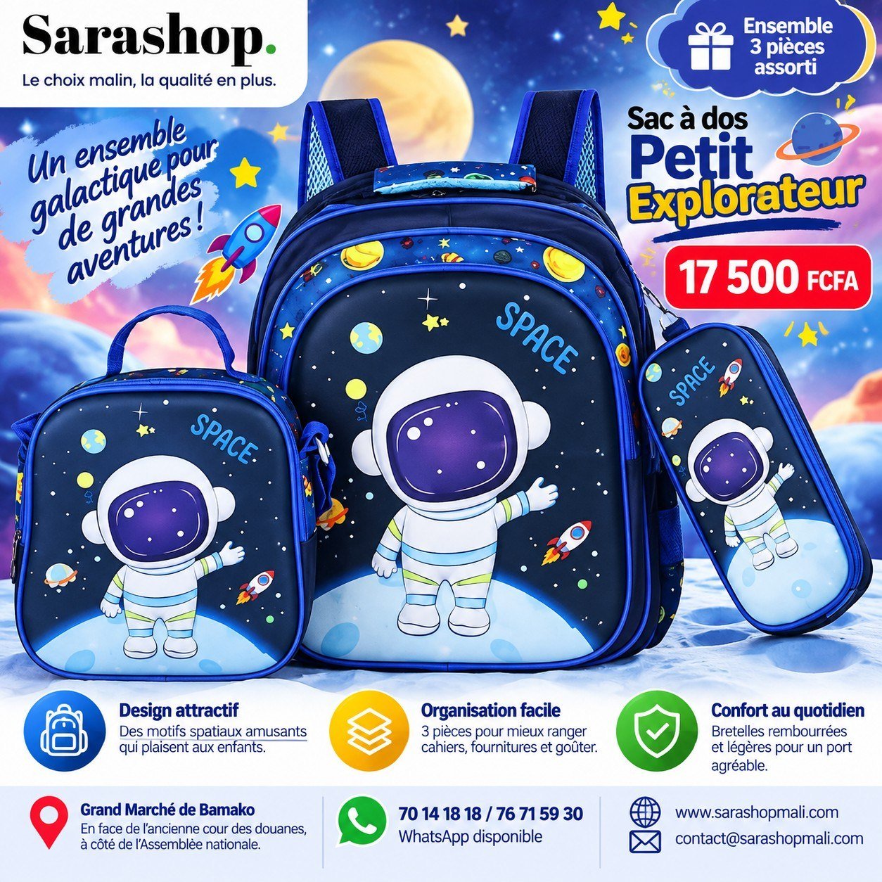 sac à dos Petit Explorateur