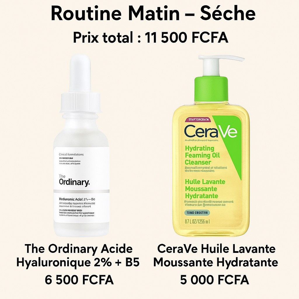 Routine apaisement – peau sensible