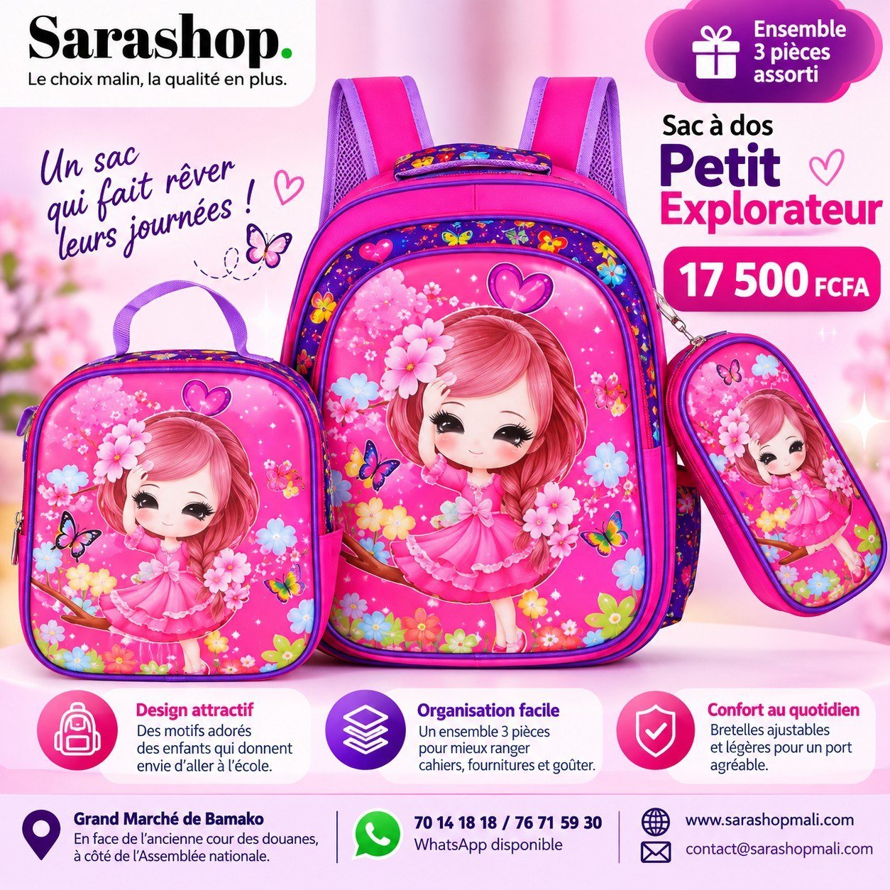 sac à dos Petit Explorateur