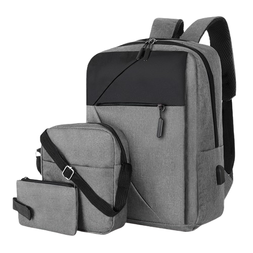 Sac à dos 3 pièces  N104