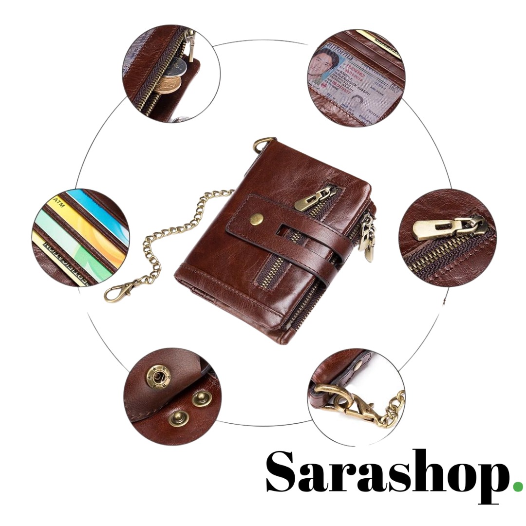 portefeuille en cuir Westal