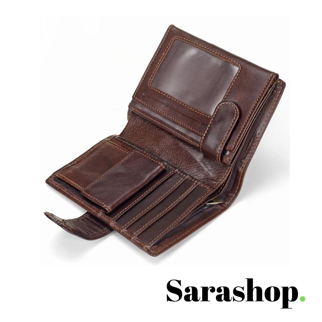 Portefeuille en cuir