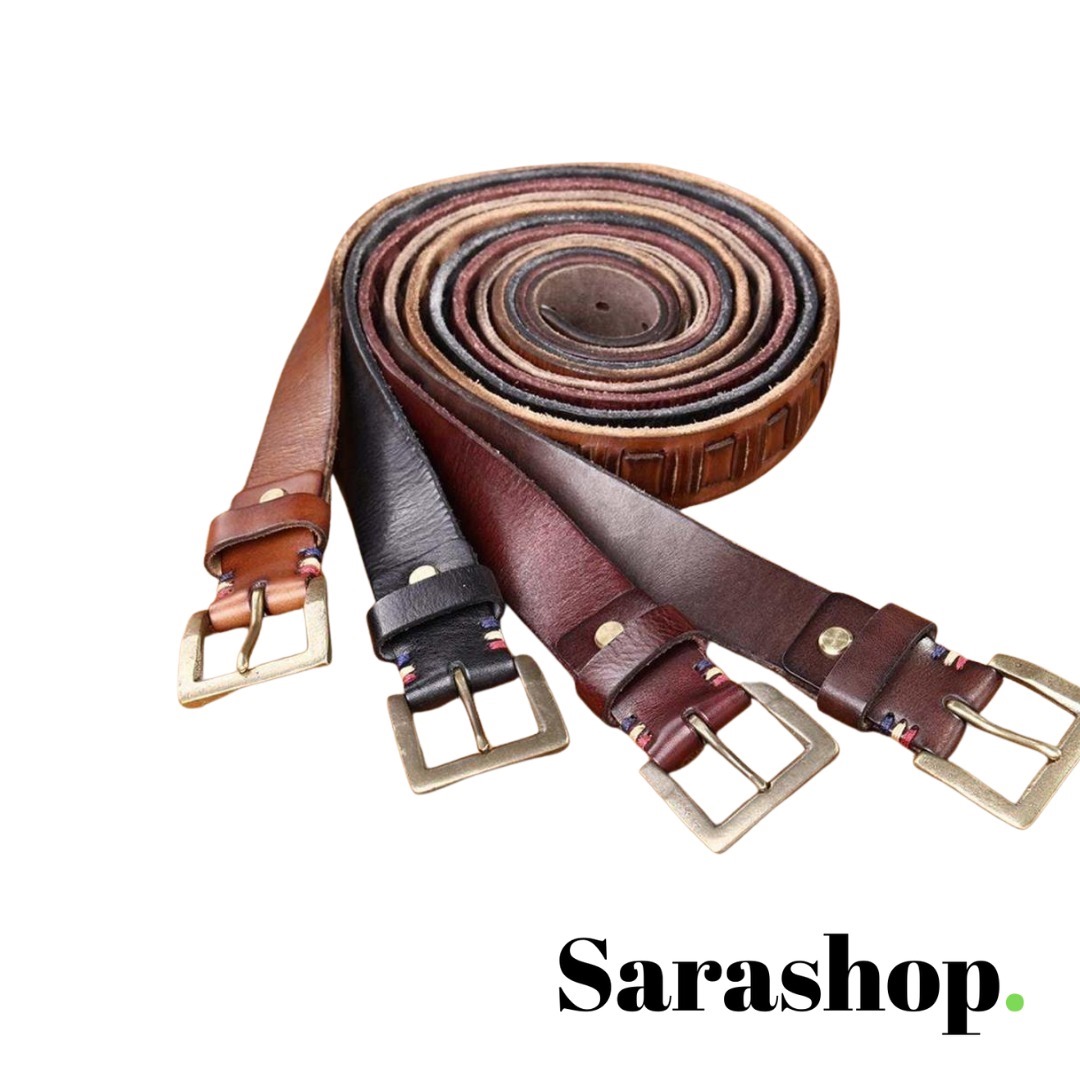 Ceinture en cuir vintage