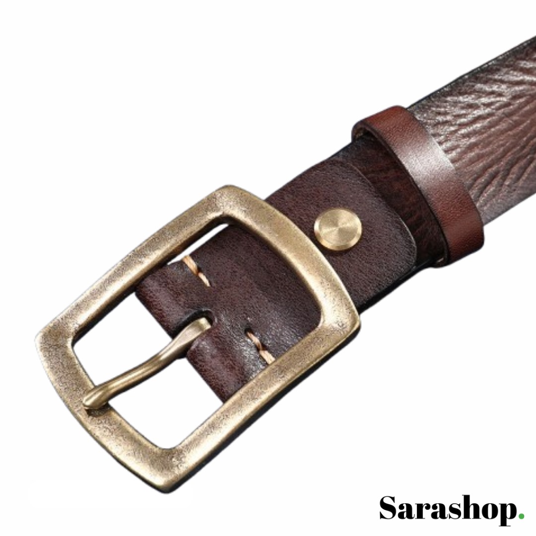 Ceinture en cuire Sahara Doré