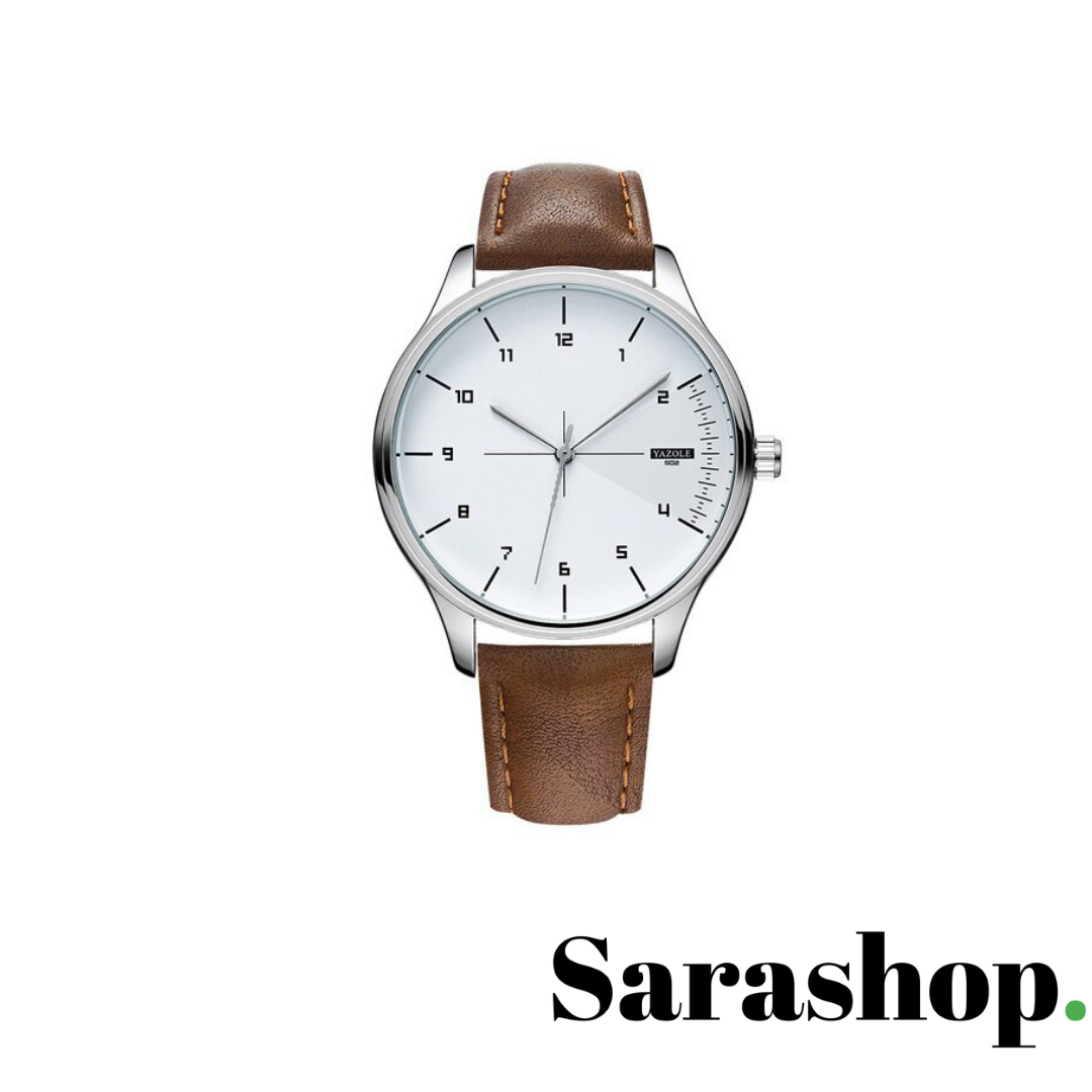 Yazole J502 - marron et blanc