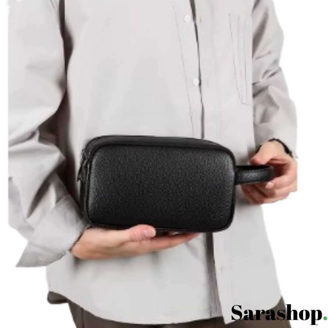 Sacoche Homme Sécurisée avec Empreinte – élégance, rangement et protection au quotidien.