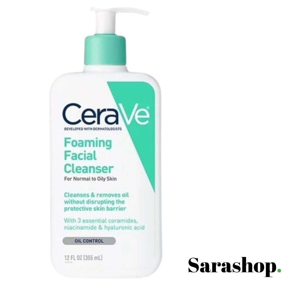 CeraVe Nettoyant Moussant Visage