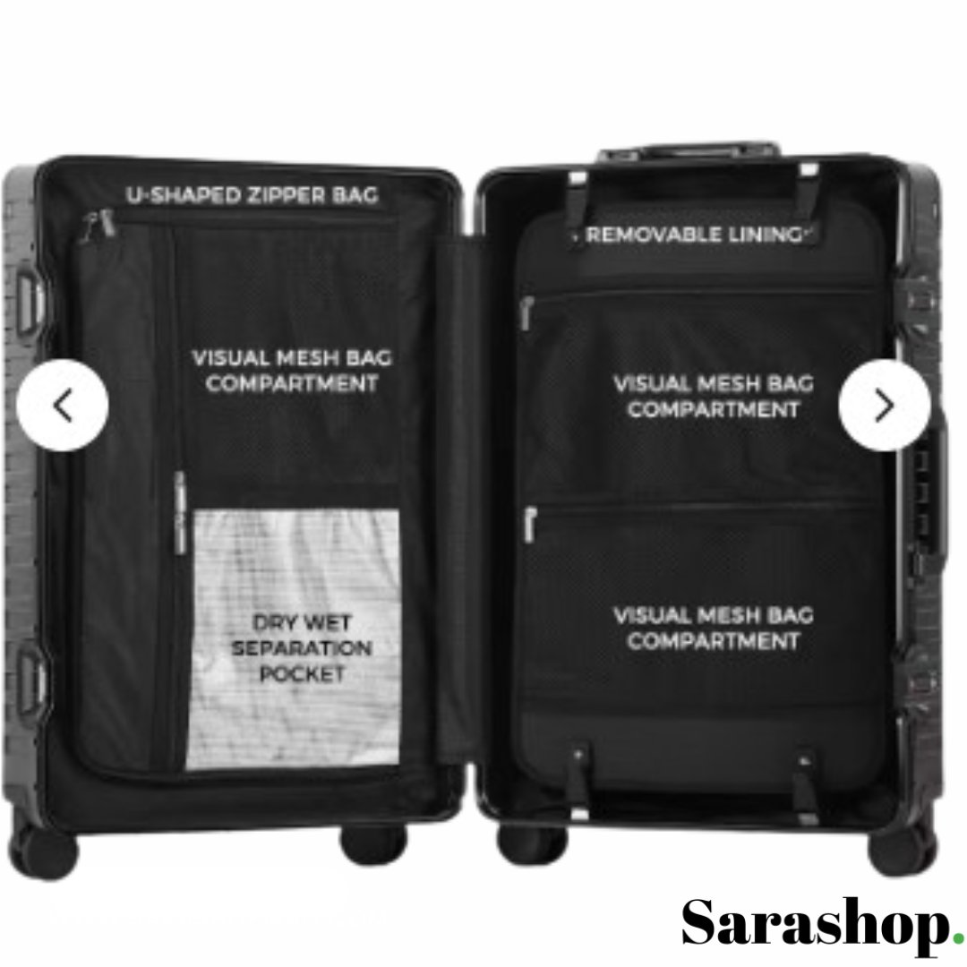 Valise Aluminium Business – le style premium pour voyager avec classe et sécurité.