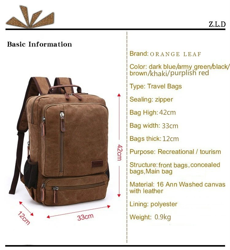 Sac à dos durable N°8814