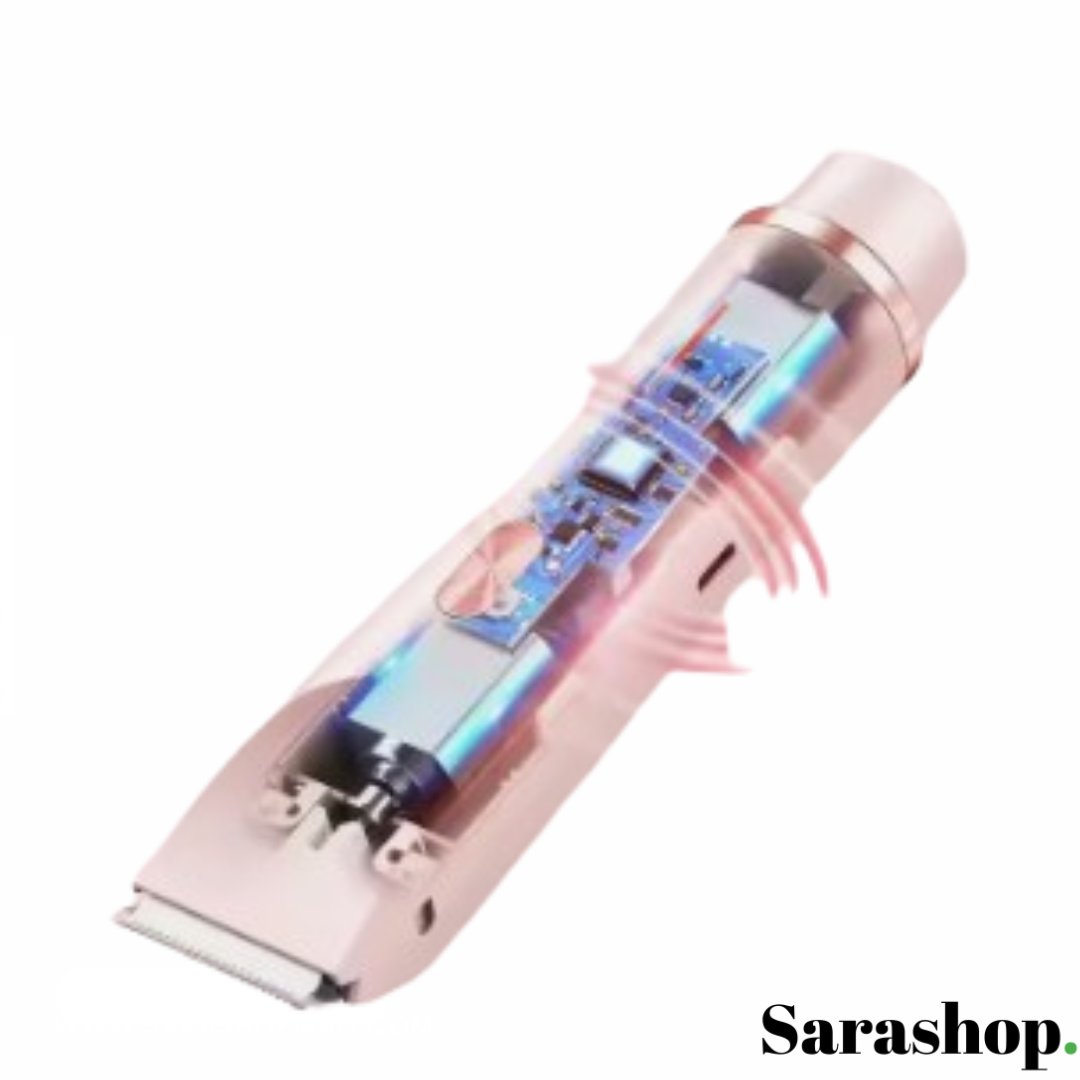 Rasoir électrique rechargeable  2-en-1 – l’accessoire pratique pour une peau nette à tout moment