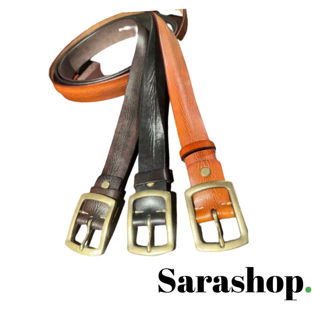 Ceinture en cuire Sahara Doré