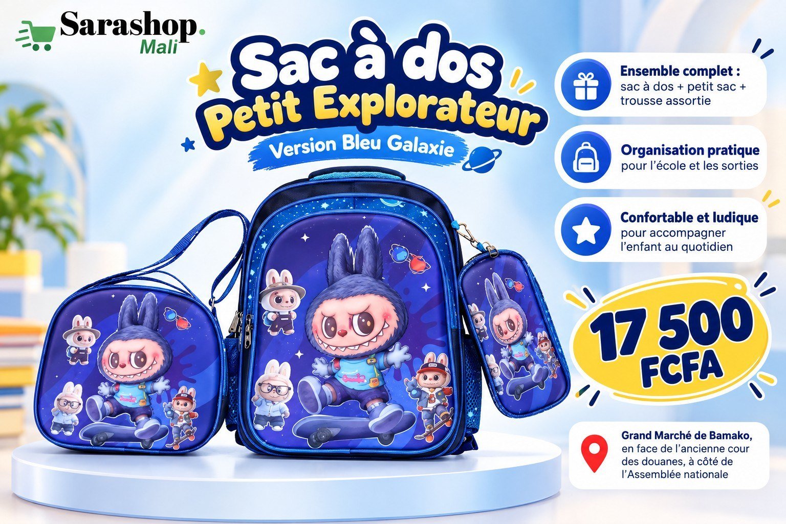 sac à dos Petit Explorateur