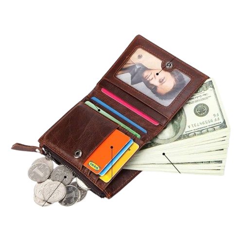 Portefeuille en cuir FA852