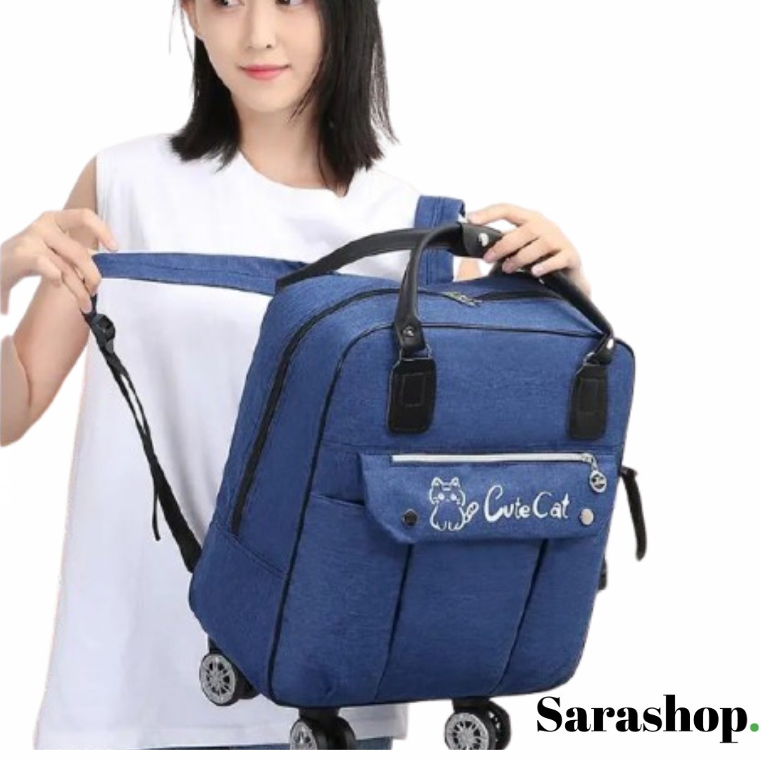 Sac à dos à roulettes Strolley Kitten